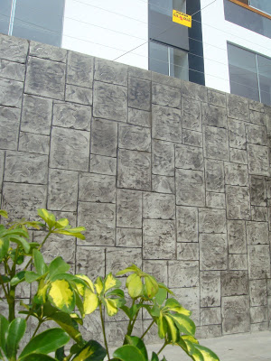 piedra artificial en paredes 